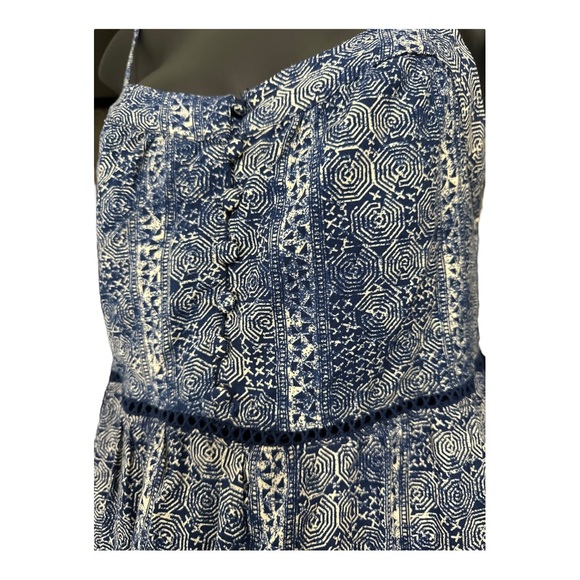 Blue Rain Miah Tribal Mini Dress Size Small - Picture 6 of 12